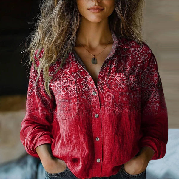 Anette | Blusa Vintage Impressa