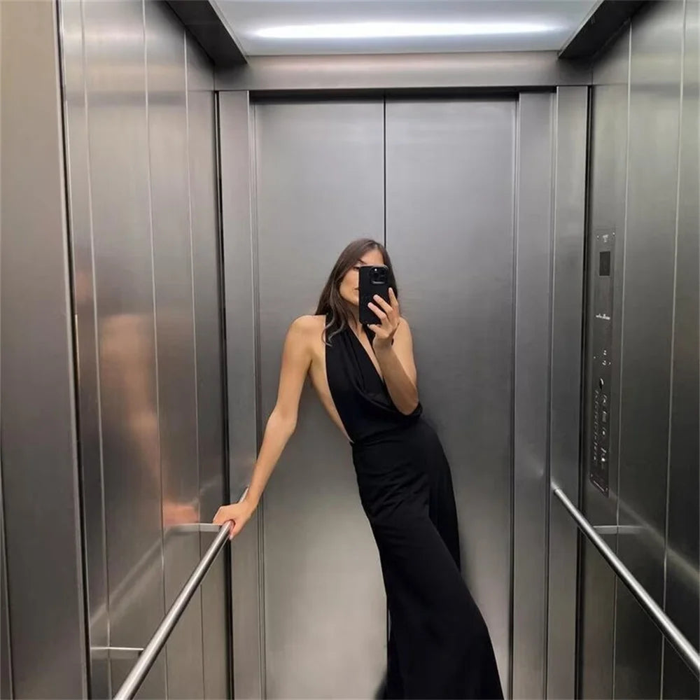 Carmen | Macacão de Crepe Elegante